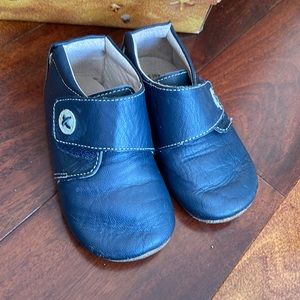 Livie & Luca 18-24 months navy leather